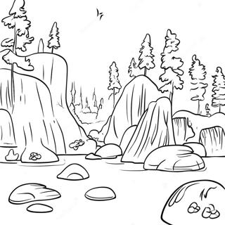 Charming Wisconsin Dells Coloring Page 31539-28226