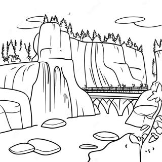 Charming Wisconsin Dells Coloring Page 31539-28227