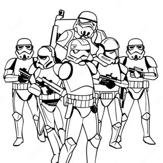 Star Wars Bad Batch Coloring Page 31558-28239