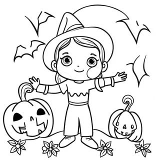 Adult Halloween Coloring Page 31568-28248