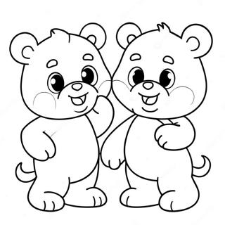 Care Bear Cousins Coloring Pages