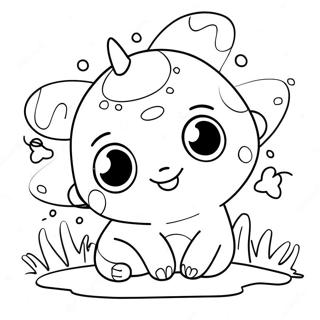 Cute Palworld Creatures Coloring Page 31589-28268