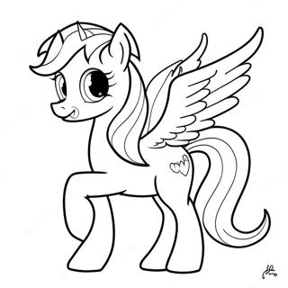 Twilight Sparkle Coloring Page 3158-2580