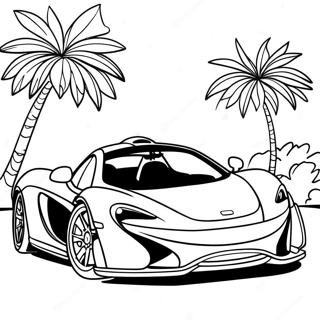 Mclaren Sports Car Coloring Page 31609-2063