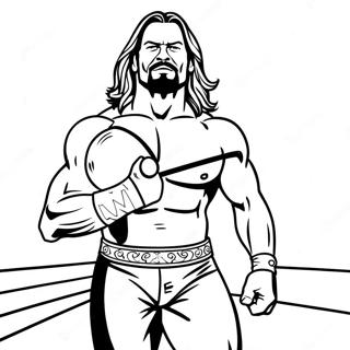 Wwe Coloring Page 31638-6739