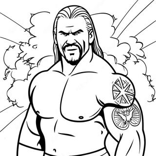 Wwe Coloring Page 31638-6740