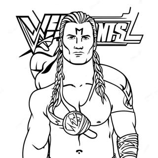 Wwe Coloring Page 31638-6817