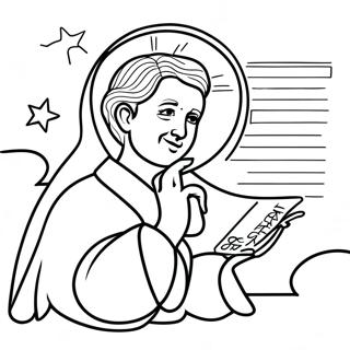 The Lord S Prayer Coloring Page 31658-9106