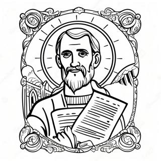 Colorful Lord S Prayer Illustration Coloring Page 31659-9111