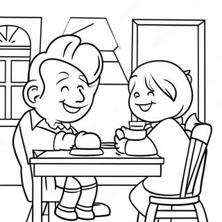 Manners Coloring Pages