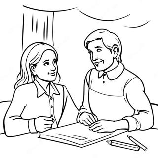 Manners Coloring Page 31668-10442