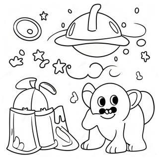 Fun First Grade Sight Words Coloring Page 31679-11580