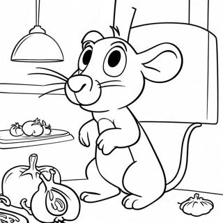 Ratatouille Coloring Page 3168-2587