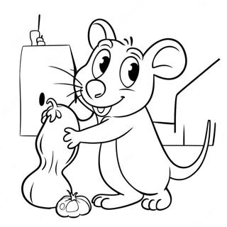 Ratatouille Coloring Page 3168-2588