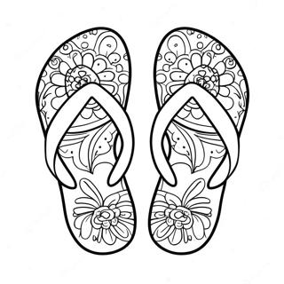 Flip Flop Coloring Page 31698-14158