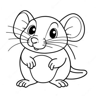 Remy The Rat Coloring Page 3169-2589