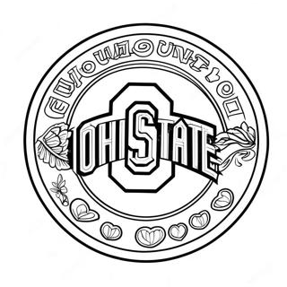 Ohio State Coloring Pages