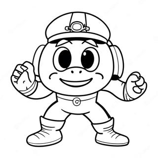 Ohio State Buckeyes Mascot Coloring Page 31729-16292