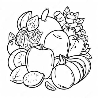 Healthy Habits Coloring Page 31748-16304