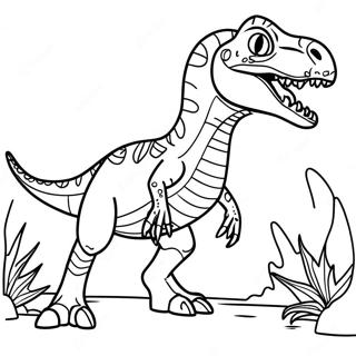 Indoraptor Jurassic World Coloring Page 31758-16312