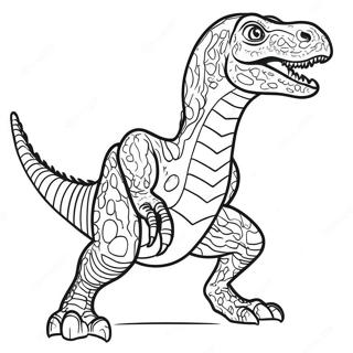 Indoraptor Roaring Coloring Page 31759-16314