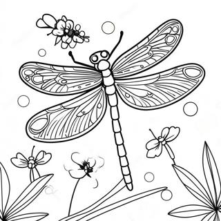 Dragonfly Coloring Page 3178-2596