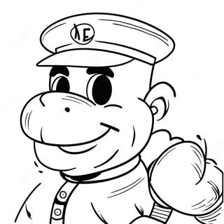 Popeye Coloring Page 31798-16343