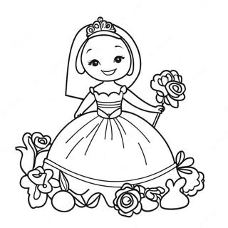 Bridal Shower Coloring Page 31818-16358