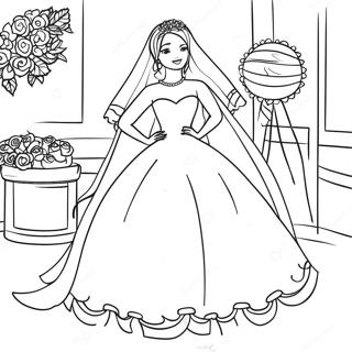 Bridal Shower Coloring Page 31818-16359