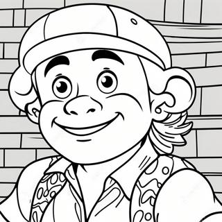 El Chavo Del Ocho Coloring Page 31838-16374