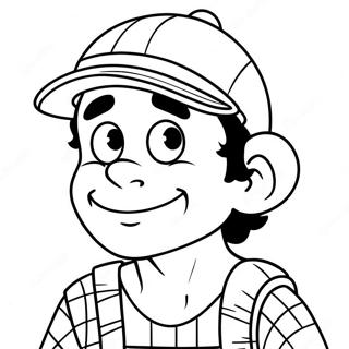 El Chavo Del Ocho Coloring Page 31838-16375