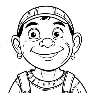 El Chavo Del Ocho Coloring Page 31838-16376