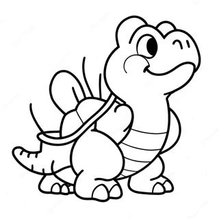 Koopa Troopa Coloring Pages