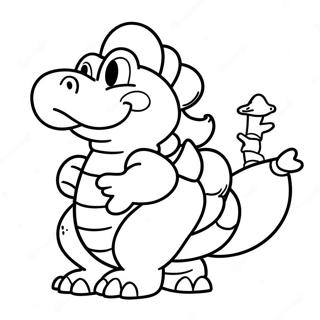 Koopa Troopa Coloring Page 31848-16382