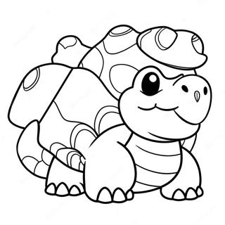 Happy Koopa Troopa Coloring Page 31849-16387