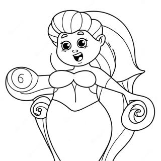 Mermaids Coloring Pages