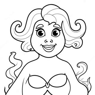 Ursula Coloring Page 3188-2604