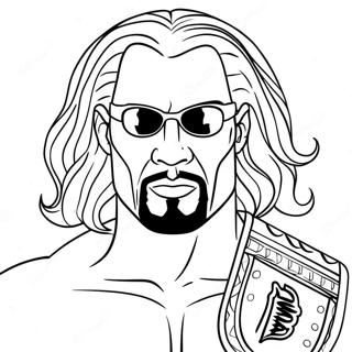 Wwe Coloring Page 31899-16415