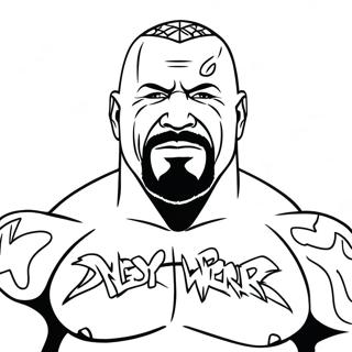 Wwe Coloring Page 31899-16416