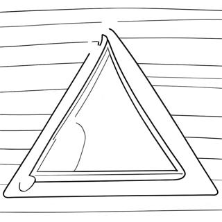 Triangle Coloring Pages