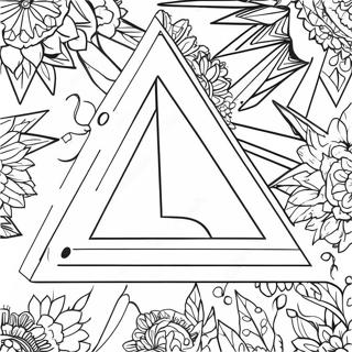 Triangle Coloring Page 31939-16448