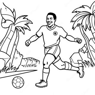 Pele Coloring Page 31999-16496