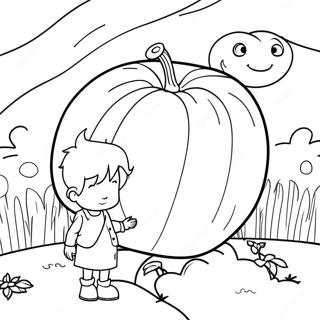 James And The Giant Peach Coloring Page 32029-16519