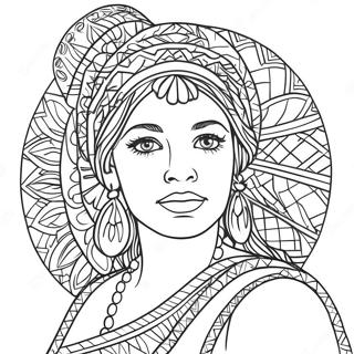 Hispanic Coloring Page 32049-16535