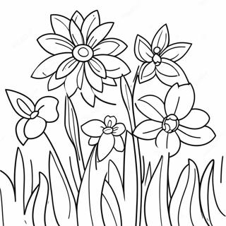 Spring For Toddlers Coloring Pages