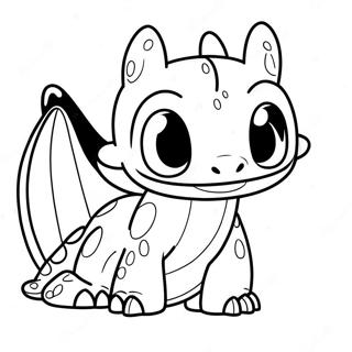 Toothless Coloring Pages