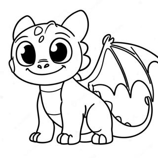 Toothless Coloring Page 32089-16567