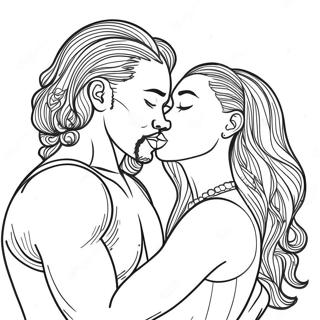 Black Love Coloring Page 32099-16576