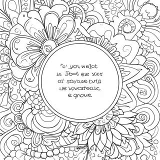 Positive Affirmation Growth Mindset Coloring Page 3209-2623