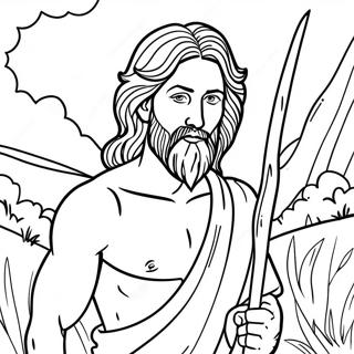 John The Baptist Coloring Page 32169-16631